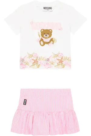 Moschino Baby - T-shirt e gonna in misto cotone