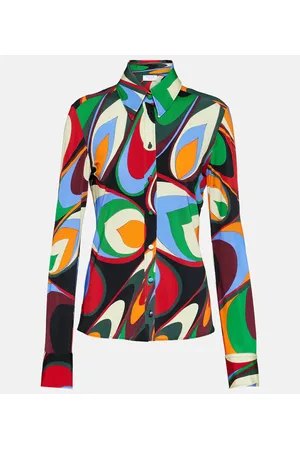 Puccini Camicia Onde in crêpe