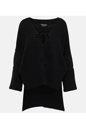 Tom Ford Pullover in misto cashmere con scollo bardot