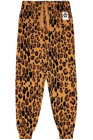 Mini Rodini Pantaloni sportivi Basic Leopard