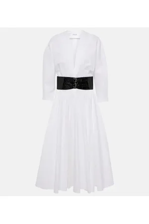 Alaïa Alaïa Abito midi in cotone