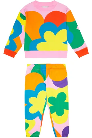 Stella McCartney Set di felpa e pantaloni sportivi