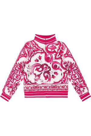 Dolce & Gabbana Baby - Giacca sportiva Majolica in cotone