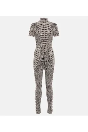 Alaïa Alaïa Jumpsuit in jersey jacquard