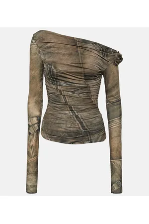 BLUMARINE Top con stampa