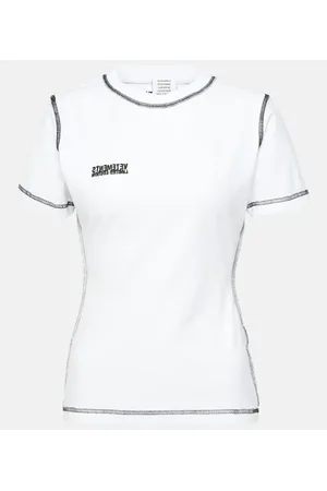 Vetements T-shirt in jersey di misto cotone