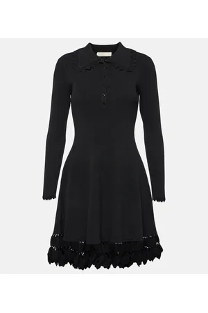 ULLA JOHNSON Miniabito Cybil in maglia a coste
