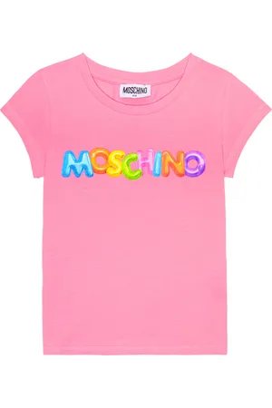Moschino T-shirt in misto cotone con logo