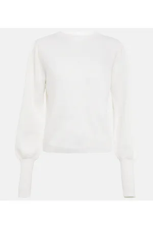 Jardin des Orangers Pullover in maglia a coste di cashmere
