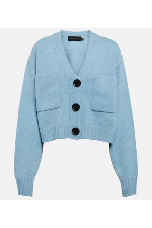 Proenza Schouler Cardigan in cashmere e lana a righe