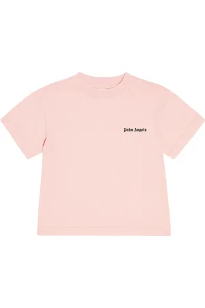 Palm Angels T-shirt in jersey di cotone con logo
