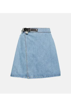 J.W.Anderson Minigonna Padlock in denim