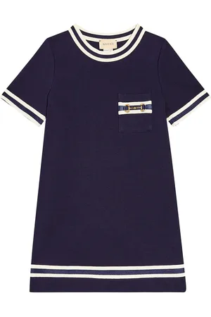 Gucci Abito Gucci Horsebit in jersey di cotone