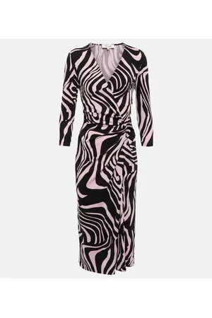 Diane von Furstenberg Abito midi con stampa