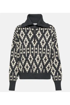 Brunello Cucinelli Pullover Vintage Jacquard in misto lana