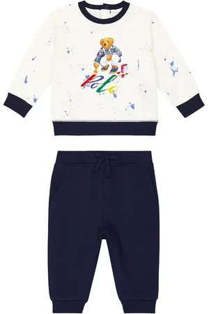 Ralph Lauren Baby - Top e pantaloni sportivi Polo Bear