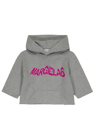 Maison Margiela Felpa in jersey di cotone con cappuccio