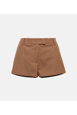 VALENTINO Shorts in gabardine a vita media