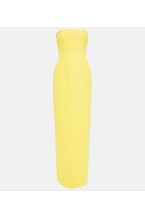 EMILIA WICKSTEAD Abito lungo Laelia in jacquard floreale