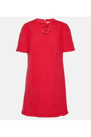 Oscar de la Renta Miniabito in bouclé