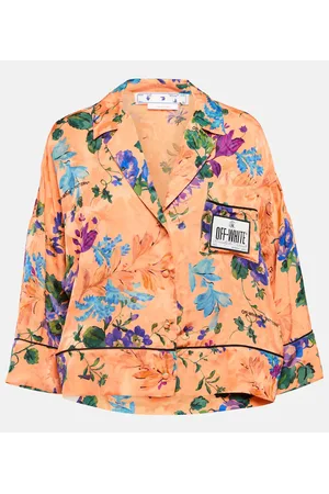 OFF-WHITE Camicia con stampa floreale