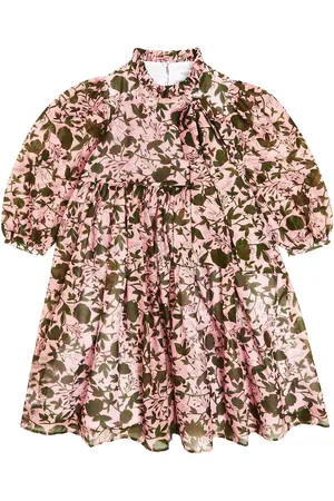 PAADE Abito in chiffon di cotone con stampa