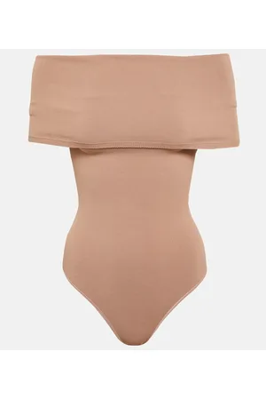 Alaïa Alaïa Body con scollo bardot