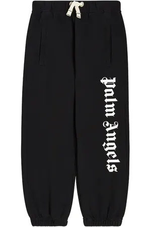 Palm Angels Pantaloni sportivi in jersey di cotone