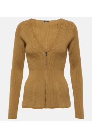 Joseph Cardigan in maglia di lana a coste