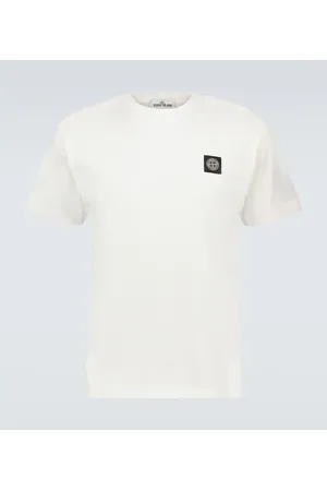 Stone Island T-shirt Compass in jersey di cotone