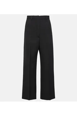 Acne Studios Pantaloni regular a vita alta