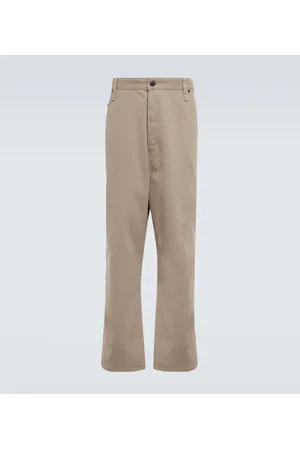 Ami Pantaloni regular Alex Fit in gabardine di cotone