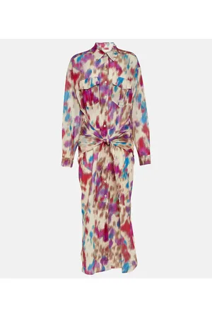 Marant Etoile Abito chemisier Nesly in cotone