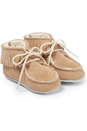 Tartine Et Chocolat Baby - Stivaletti in suede con frange