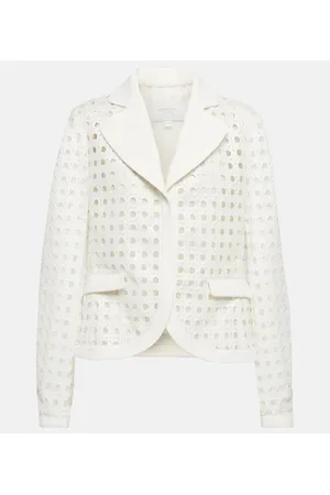 Giambattista Valli Giacca in macramé