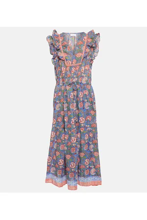 Velvet Abito midi Rosalina in cotone