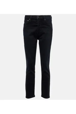 AGOLDE Jeans slim Nico a vita alta