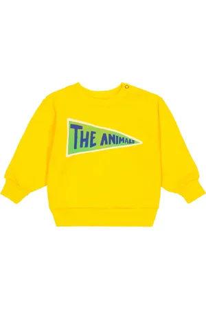 The Animals Observatory Baby - Felpa in cotone con stampa