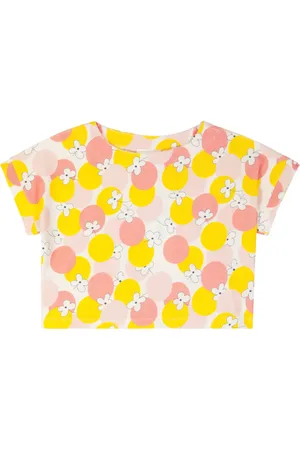 MORLEY T-shirt cropped in cotone con stampa
