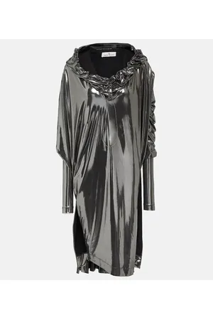 Vivienne Westwood Abito midi in lamé