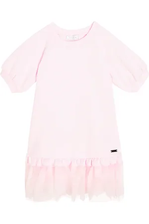 MONNALISA Abito Jersey con tulle