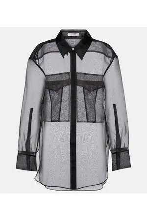 Dorothee Schumacher Camicia Sheer Opulence in organza