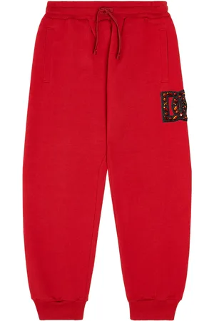 Dolce & Gabbana Pantaloni sportivi in jersey con logo