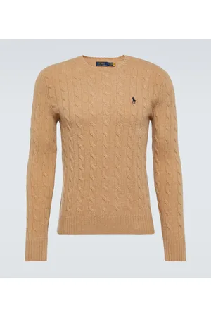Ralph Lauren Pullover in lana e cashmere a trecce