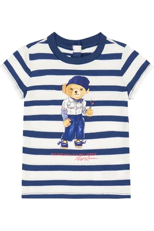 Ralph Lauren Baby - T-shirt Polo Bear in jersey