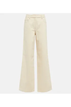 Prada Jeans a gamba larga e vita alta