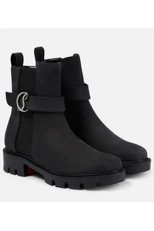 Christian Louboutin Stivaletti CL Chelsea in suede
