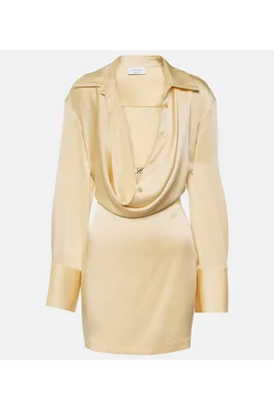 BLUMARINE Miniabito in raso