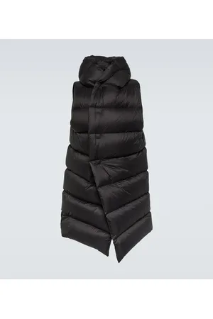 Rick Owens Piumino senza maniche trapuntato