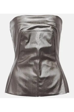 Rick Owens Bustier di jeans Lido